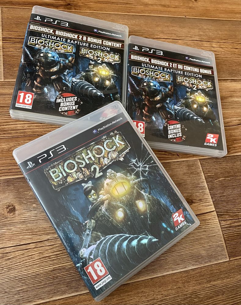 Sony PS3: Crysis, Biodhock, KillZone, Resistance, Darkvoid, Damnation