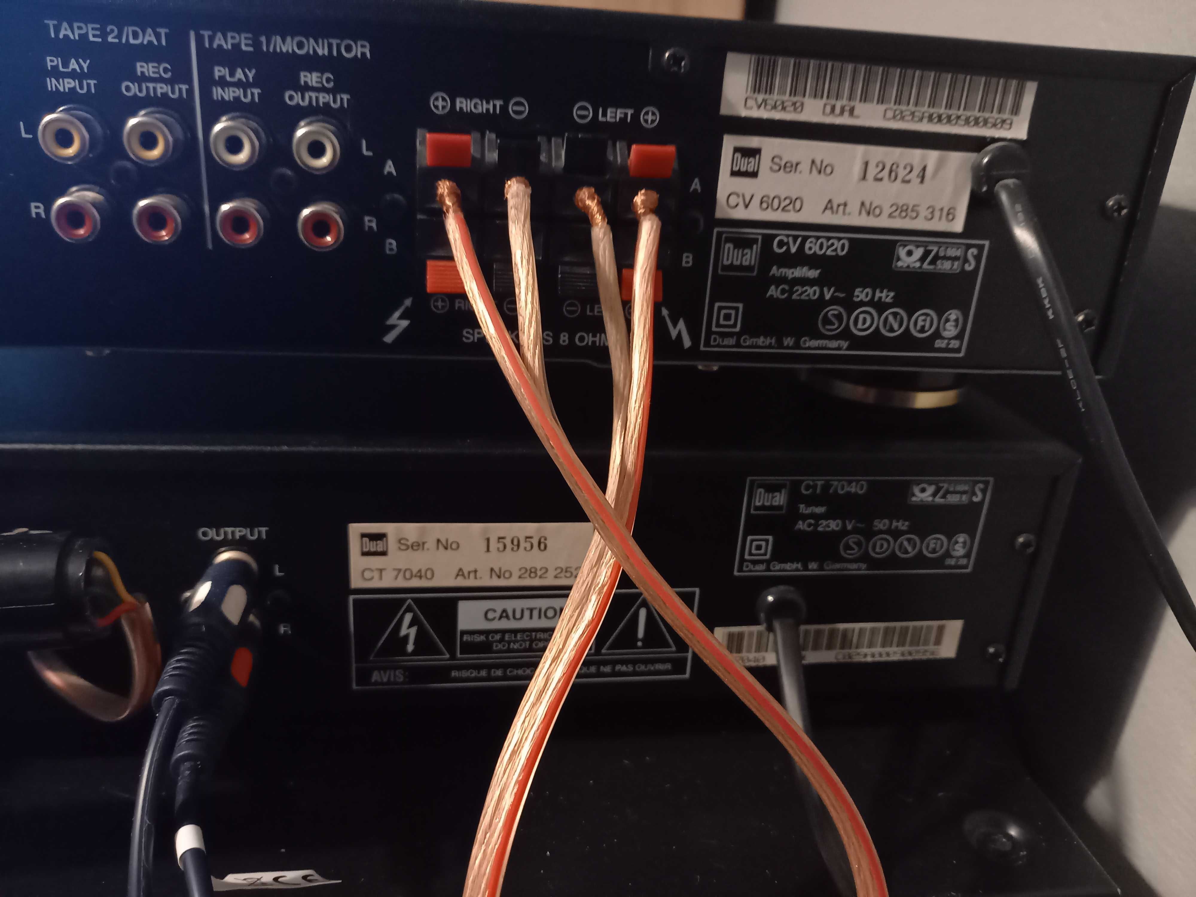 DUAL z serii Studio Concept : wzmacniacz CV 6020 i tuner CT 7040