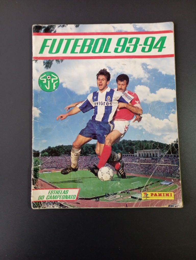 Caderneta Futebol 93 - 94