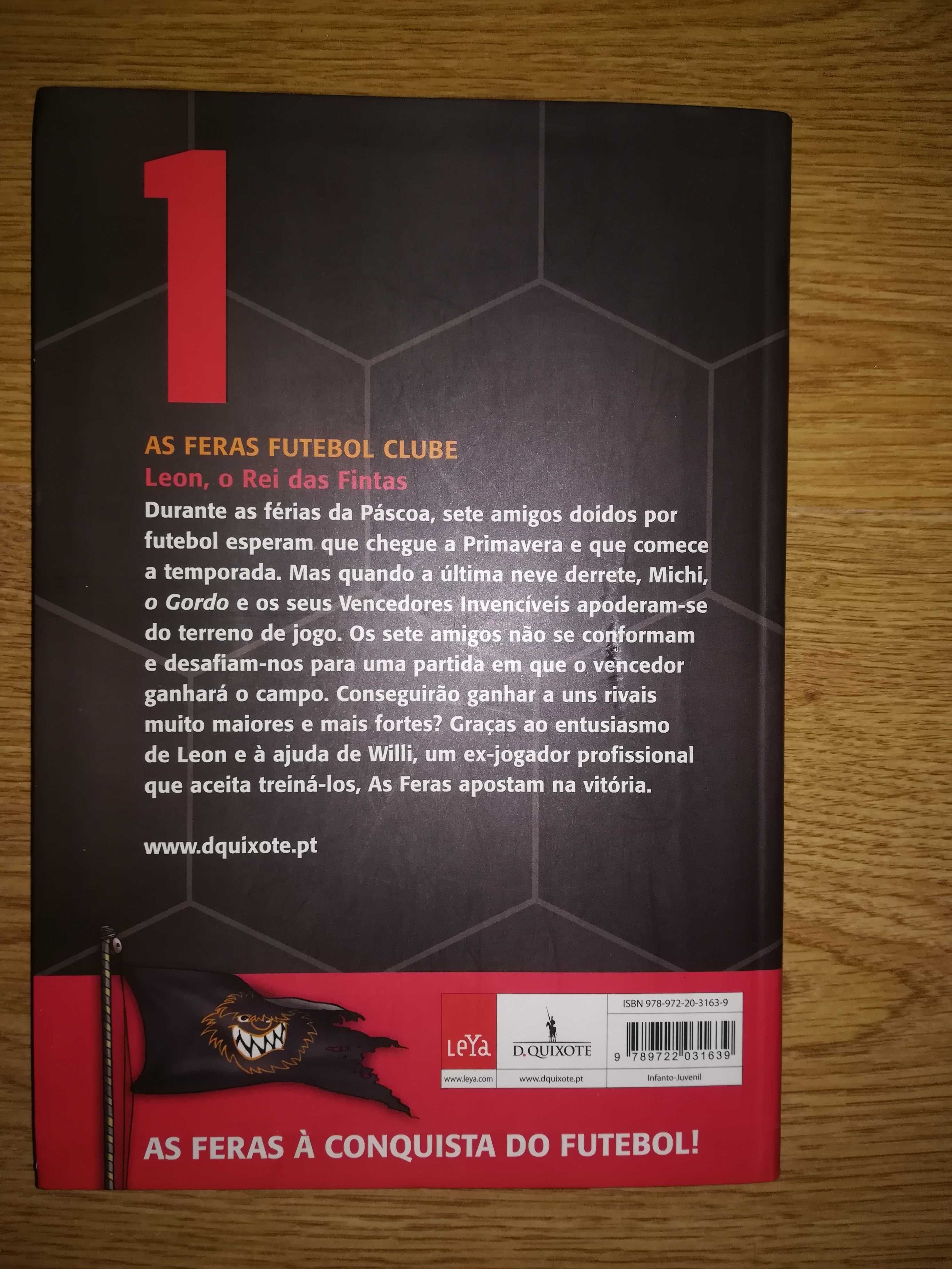 Livro "Leon o rei das fintas"  Nº 1  NOVO