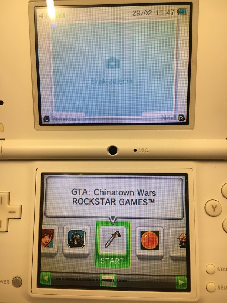 Nintendo DSi classic komplet i 24 gry