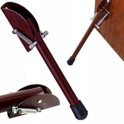 Stopka podpórka blokada nóżka do DRZWI BRAMY FURTKI furtki 350 x 18 mm