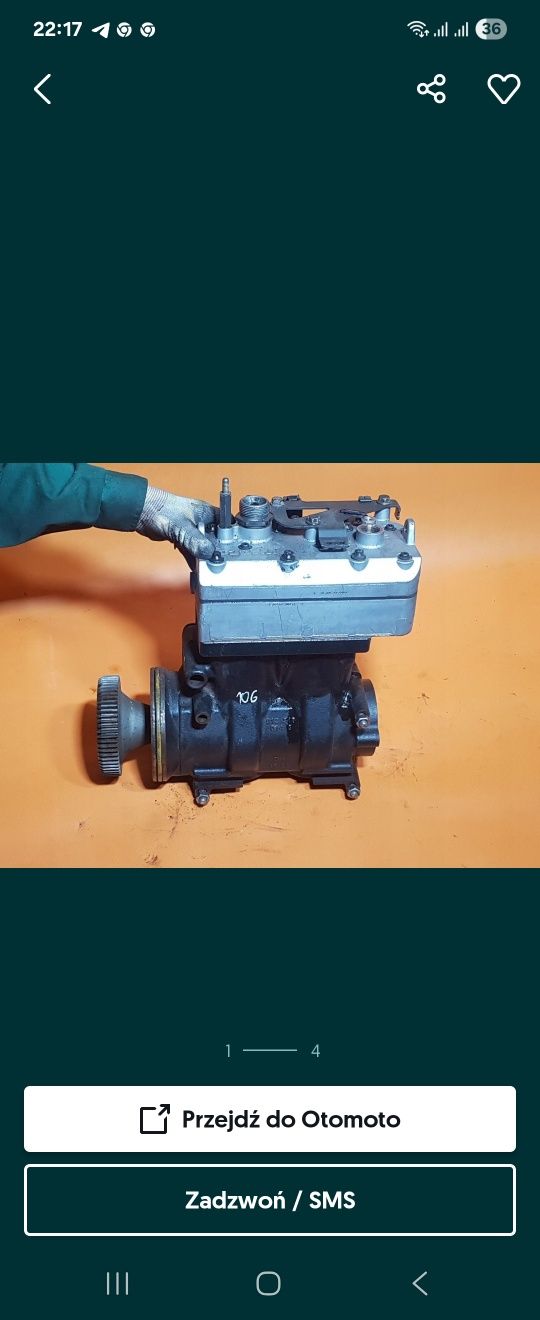 Компрессор Wabco DAF 106 XF-реставрация,гарантия!!!