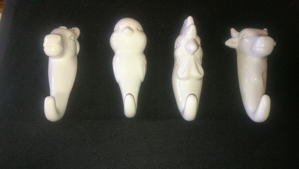 Ceramiczne wieszaki do kuchni