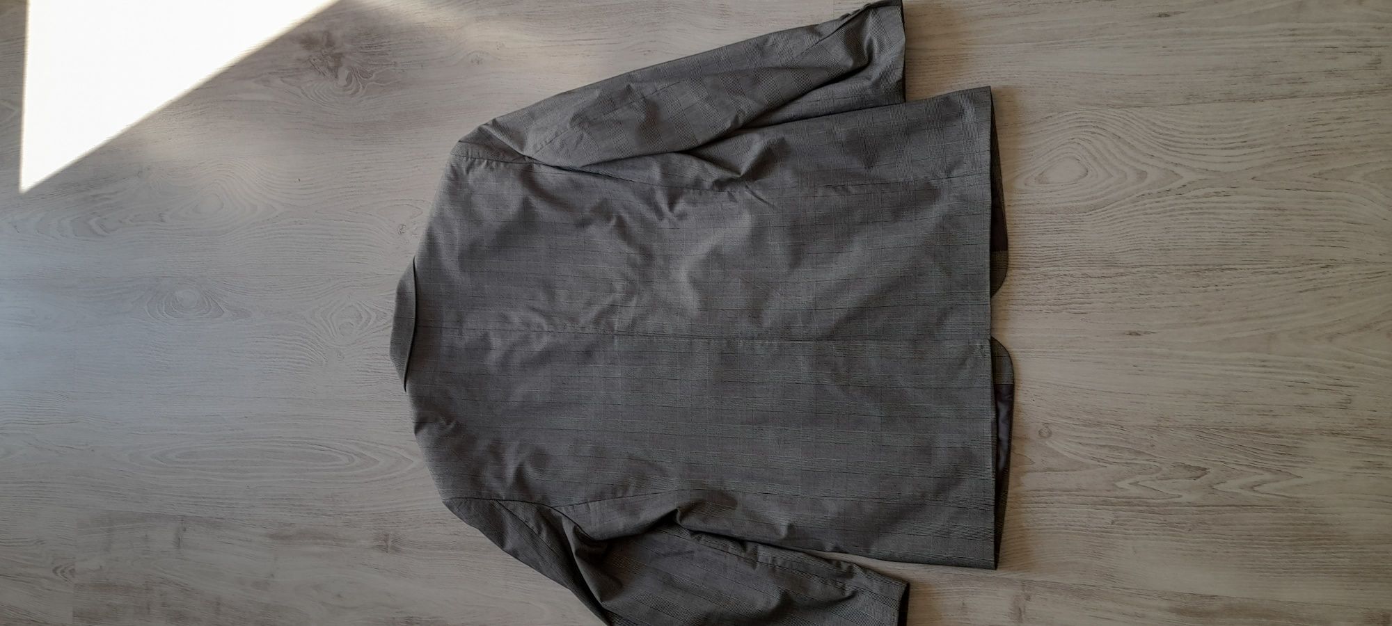 Garnitur męski xl szary w kratke bonprix collection