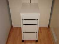Kontenerek Komoda na kółkach biały 35x75 cm Ikea