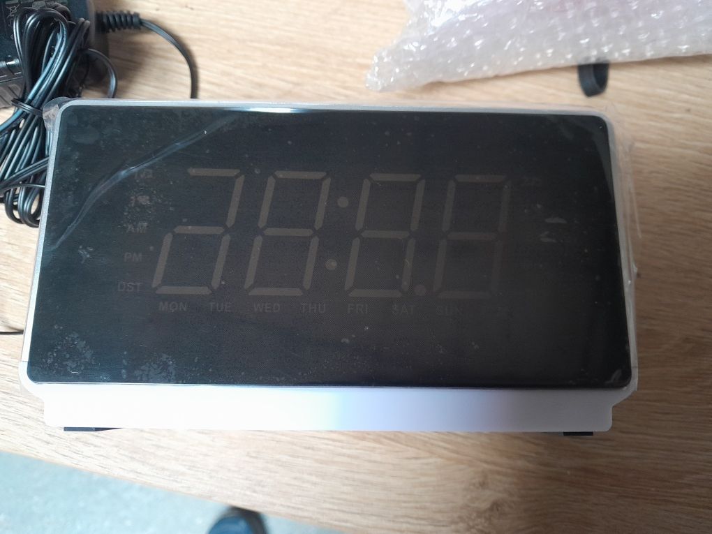 Budzik radio itoma cks708 bluetooth zegar wyświetlacz lcd