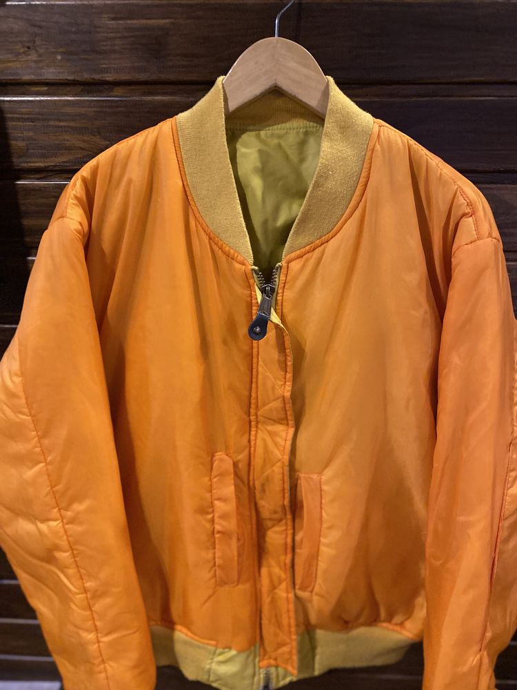 USAir MA-1 Flight Jacket Reversible Alpha Ind