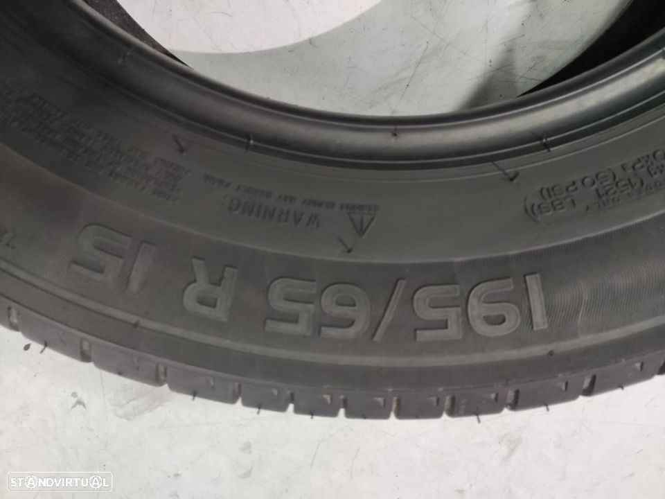 2 pneus semi novos 195-65r15 michelin - oferta dos portes 85 Euros