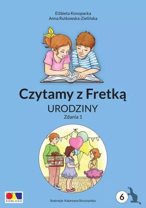 Czytamy Z Fretką Cz.6 Urodziny. Zdania 1