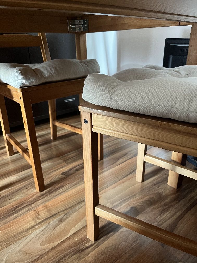 Mesa + 4 cadeiras ikea