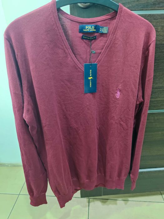 Мужской хлопковый джемпер Polo ralph lauren (Л-ХЛ)