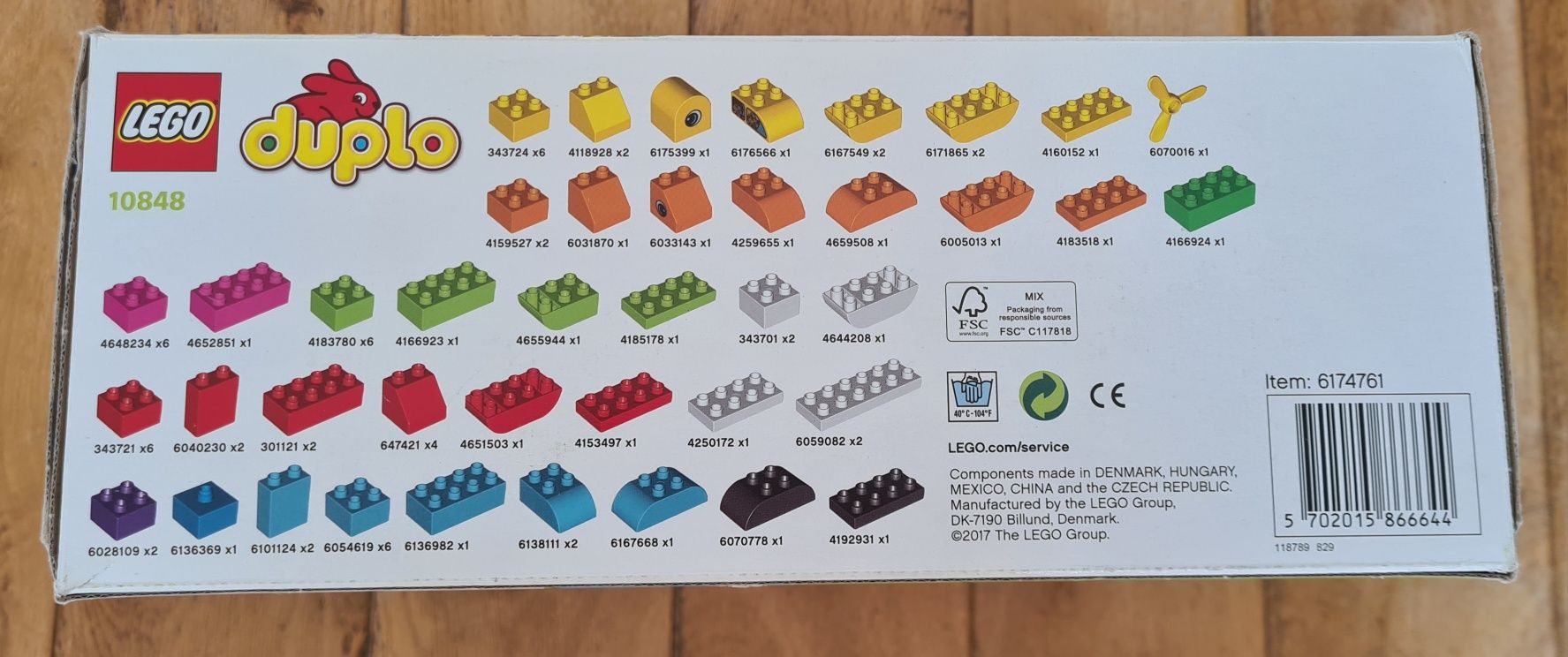 Lego duplo 10848 moje pierwsze klocki