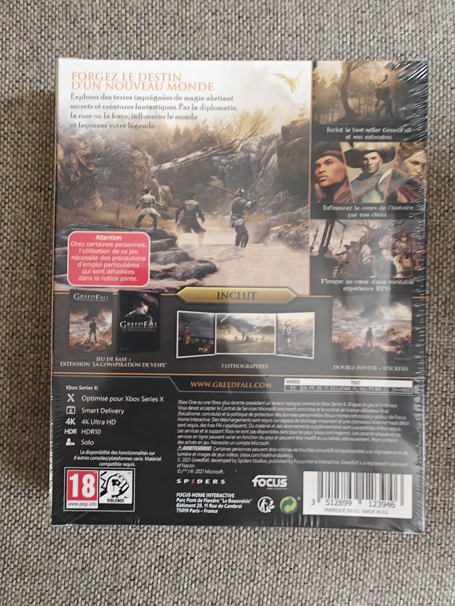 Gra GreedFall Gold Edition po polsku Xbox one i series nowa