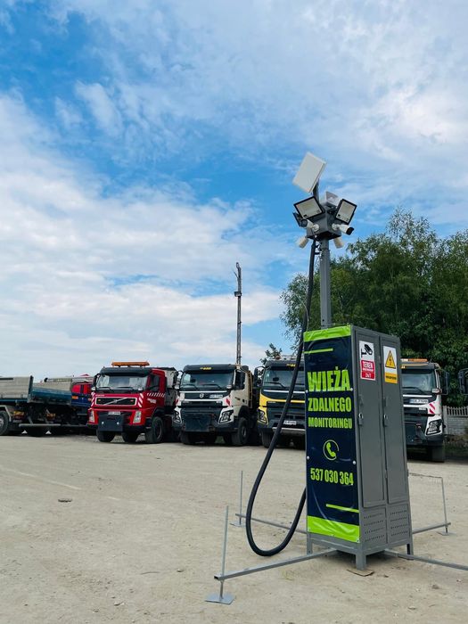 Wieża zdalnego monitoringu / wieża mobilna / wieża monitorująca