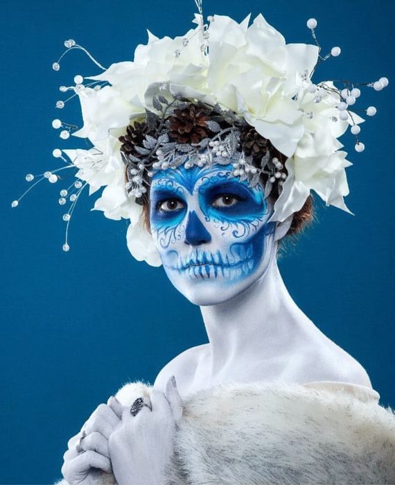 Halloween makeup грим Хеловін макіяж аквагрим