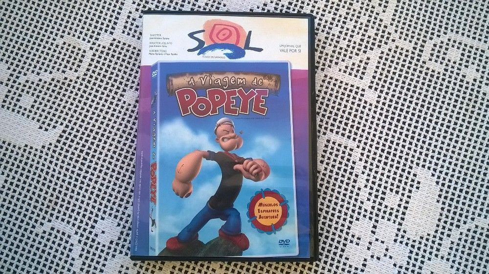 DVD Popeye. Envio por correio