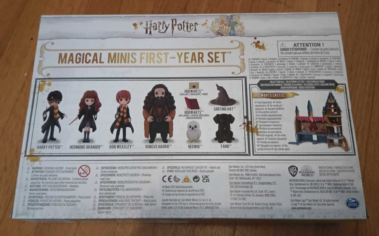 Zestaw figurek i akcesorii HARRY POTTER 9 szt - SPIN MASTER - NOWE