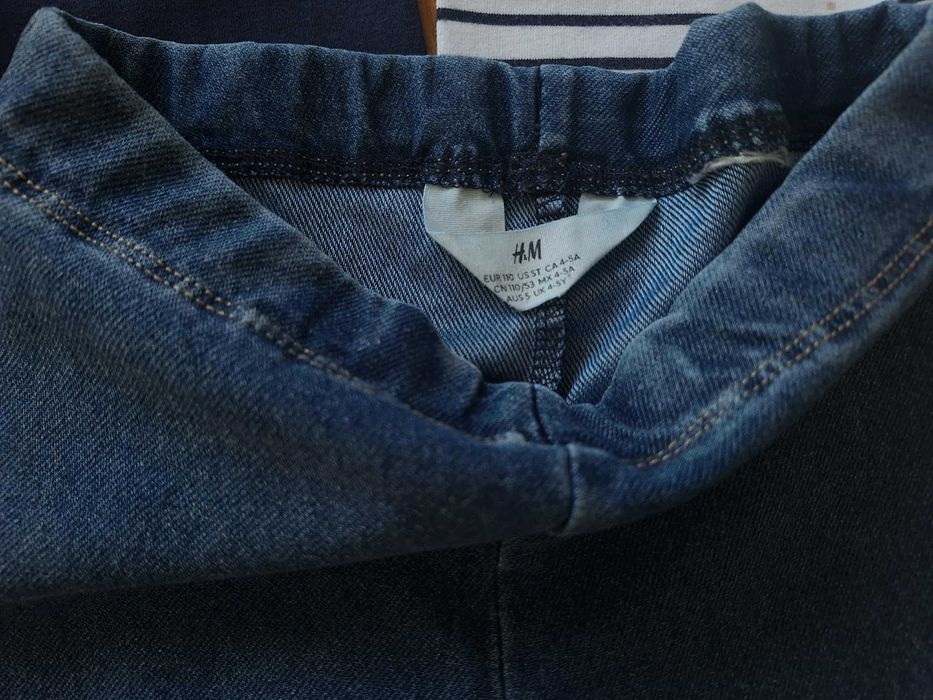 Legginsy zestaw 110/116 cm H&M, Smyk, George