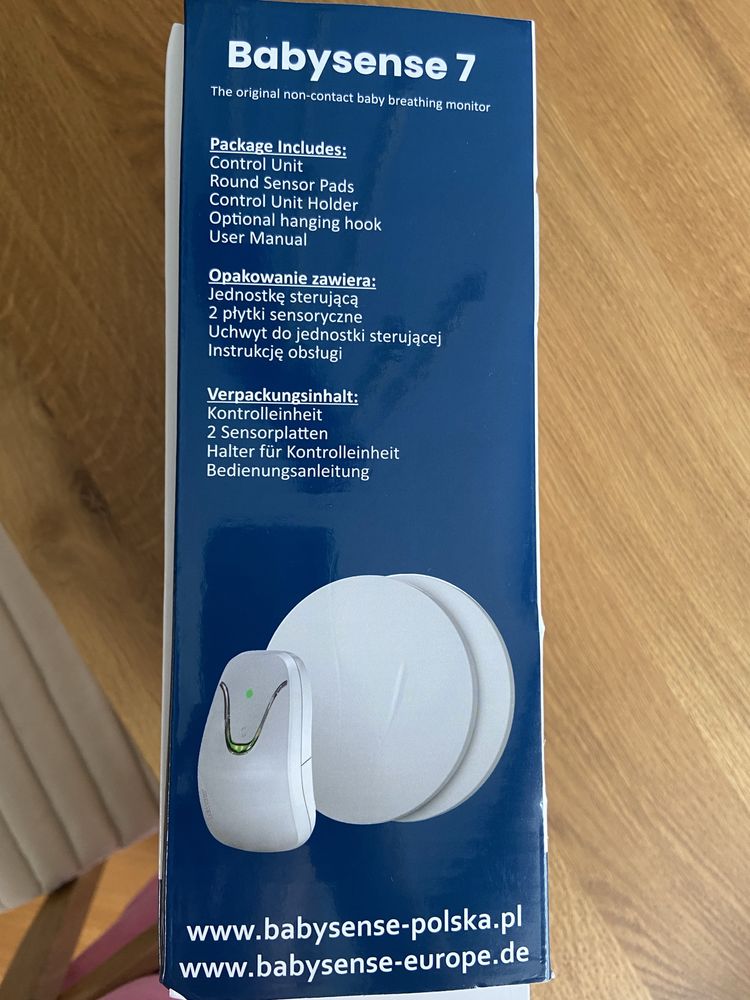 Sensor/monitor oddechu babysense 7