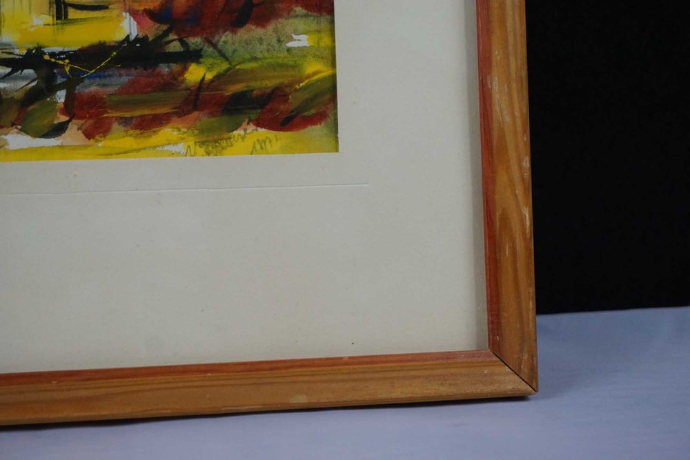 Obraz Kazimierz Starczewski Schronisko w Roztoce Zakopane 1977 Tatry