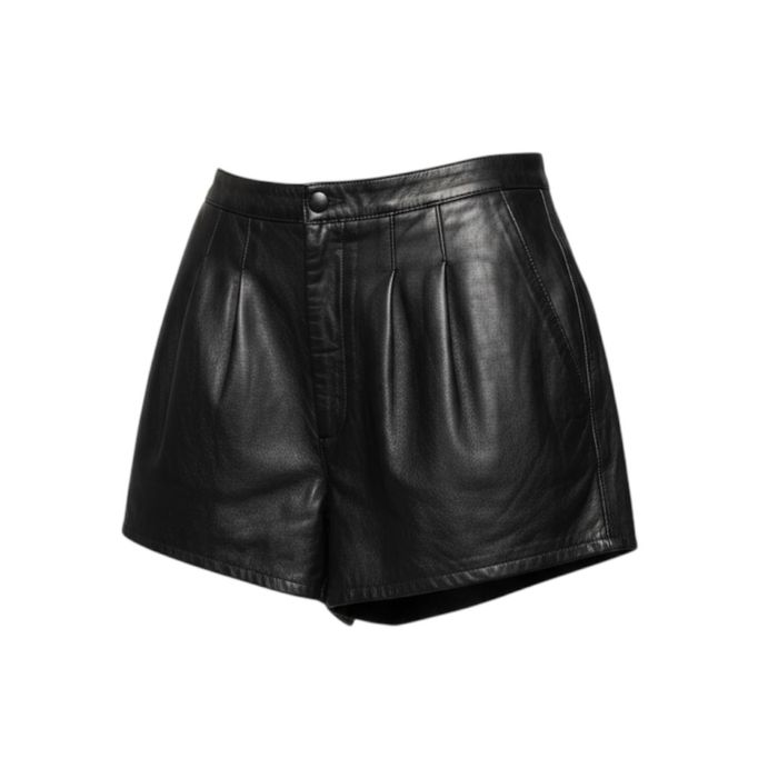 Vintage skórzane szorty Bagatelle — Made in Canada