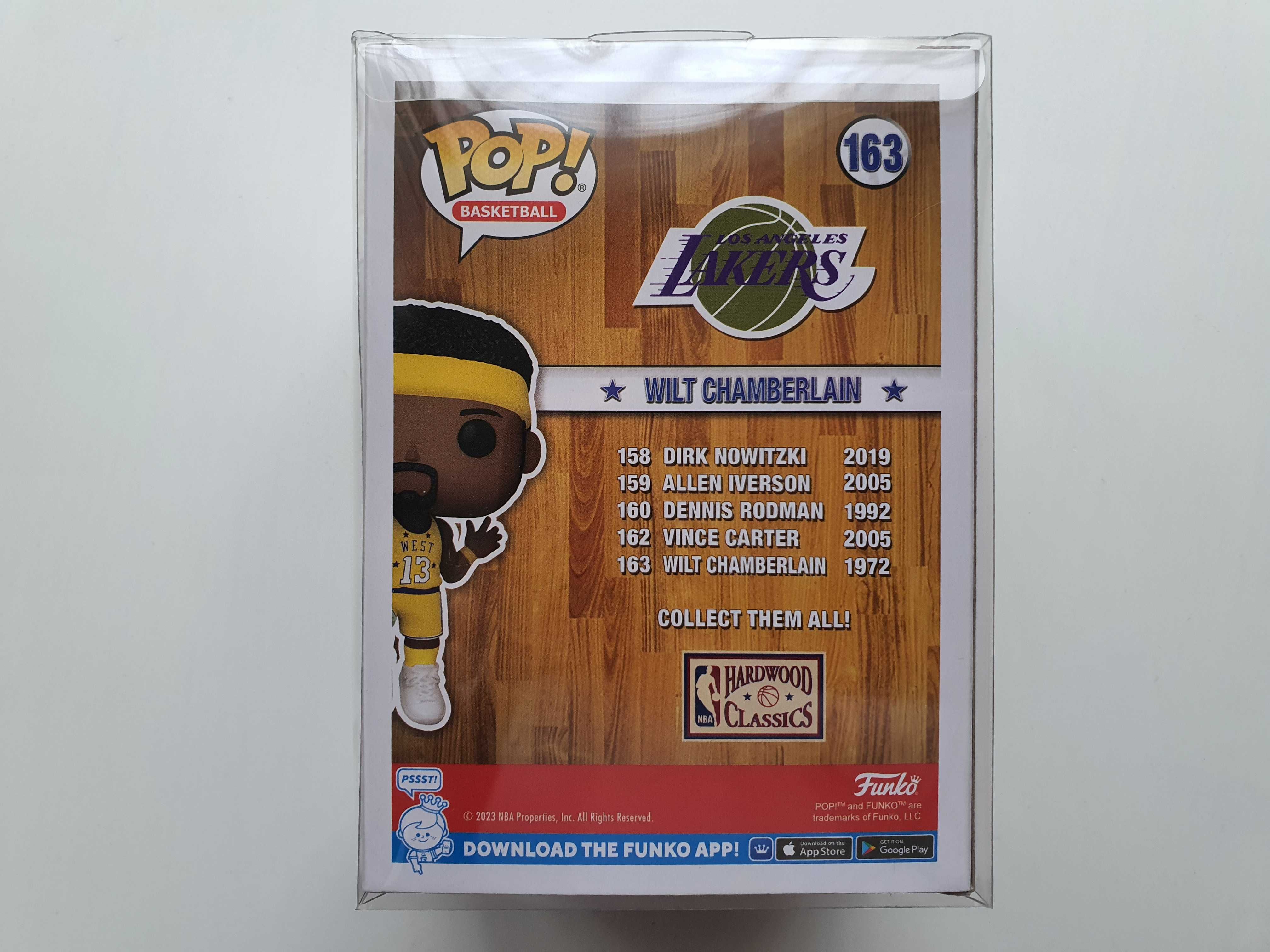 Wilt Chamberlain - Funko Pop NBA All-Stars - Protector Gratis