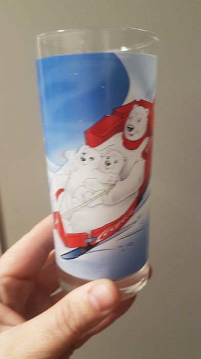 Kolelcionerska szklanka Coca cola