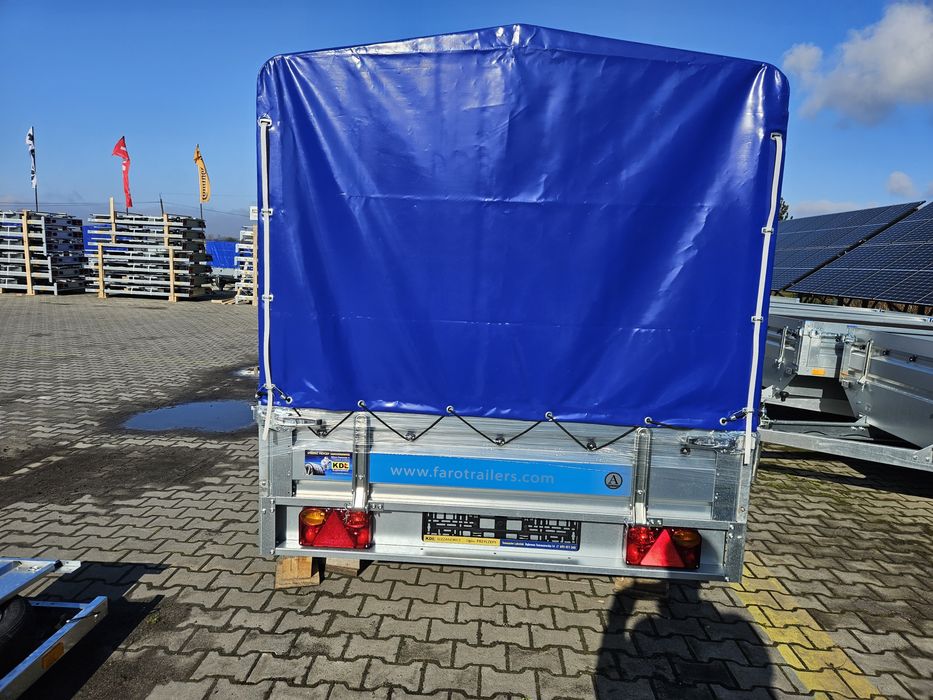 Przyczepa przyczepka Magicus 330x150x35 Burty wzm.sklejka