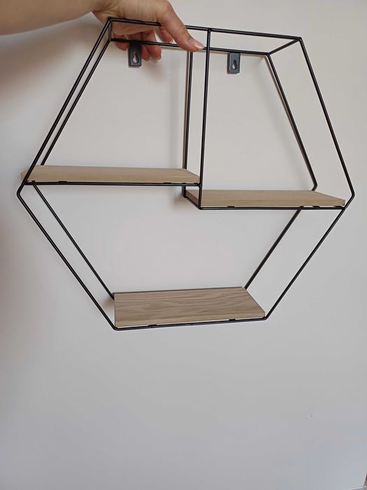 Półki w stylu loft 2 sztuki. Nowe