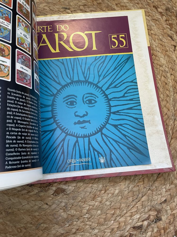 Coleçao 59 fasciculos A arte do tarot