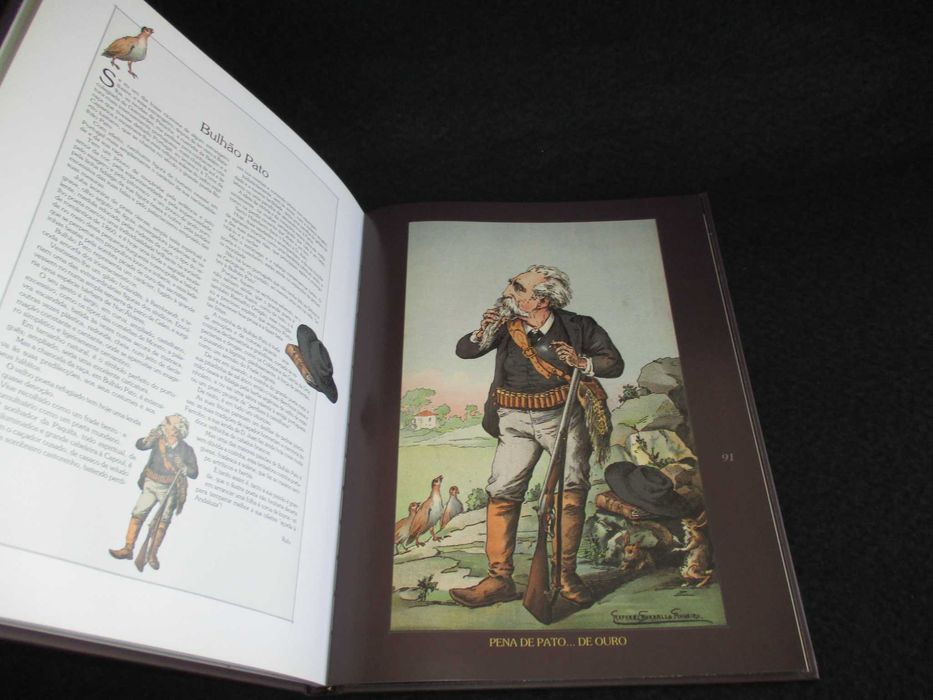 Livro Álbum das Glórias Rafael Bordalo Pinheiro Expresso