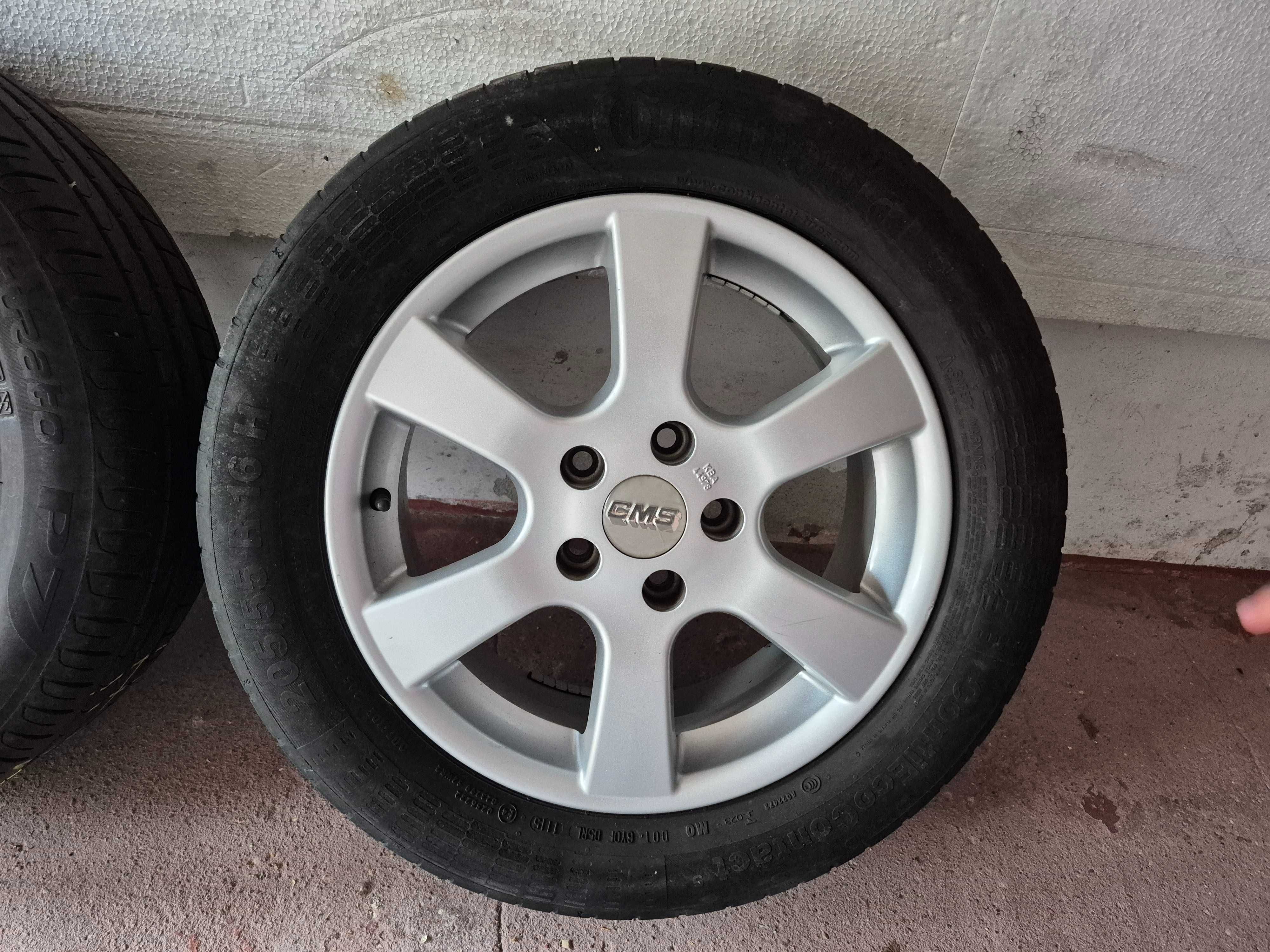 Alufelgi 16" srebrne