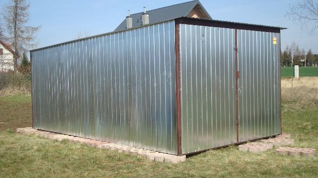 Garaże blaszane żnin i okolice Blaszaki kojce garaż garaż metalowy