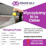 PRANIE NA 5 Pranie tapicerki meblowej