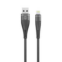 Forever Kabel Shark Usb - Lightning 1,0 M 2A Czarny