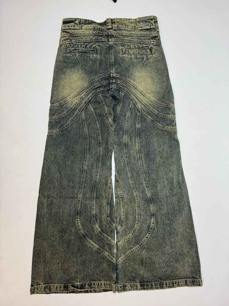 No Faith Studios NFS Джинси faded denim opium широкі