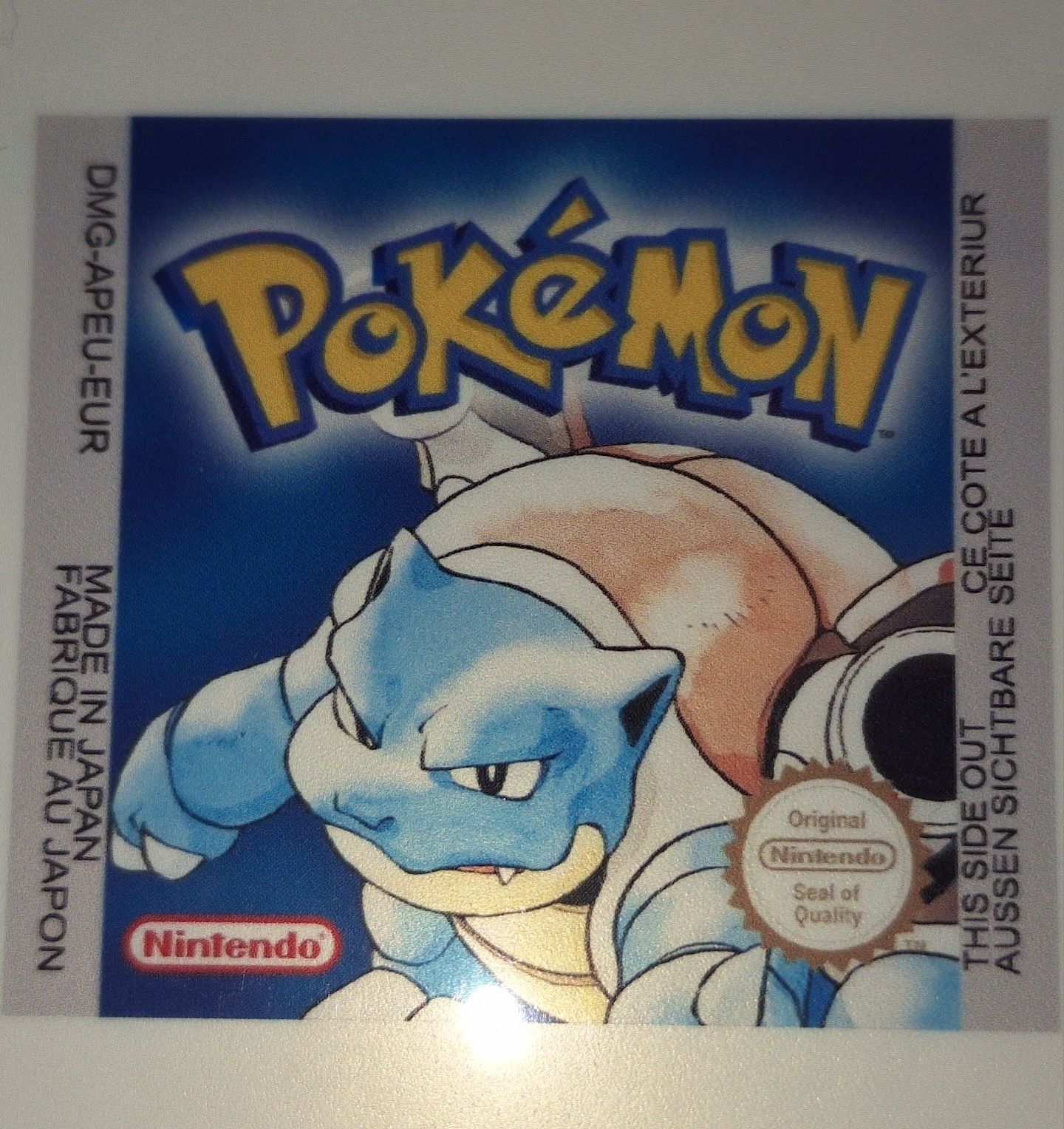 Zamienne etykiety na wkłady do Nintendo Game Boy: Wykonane na zamówien