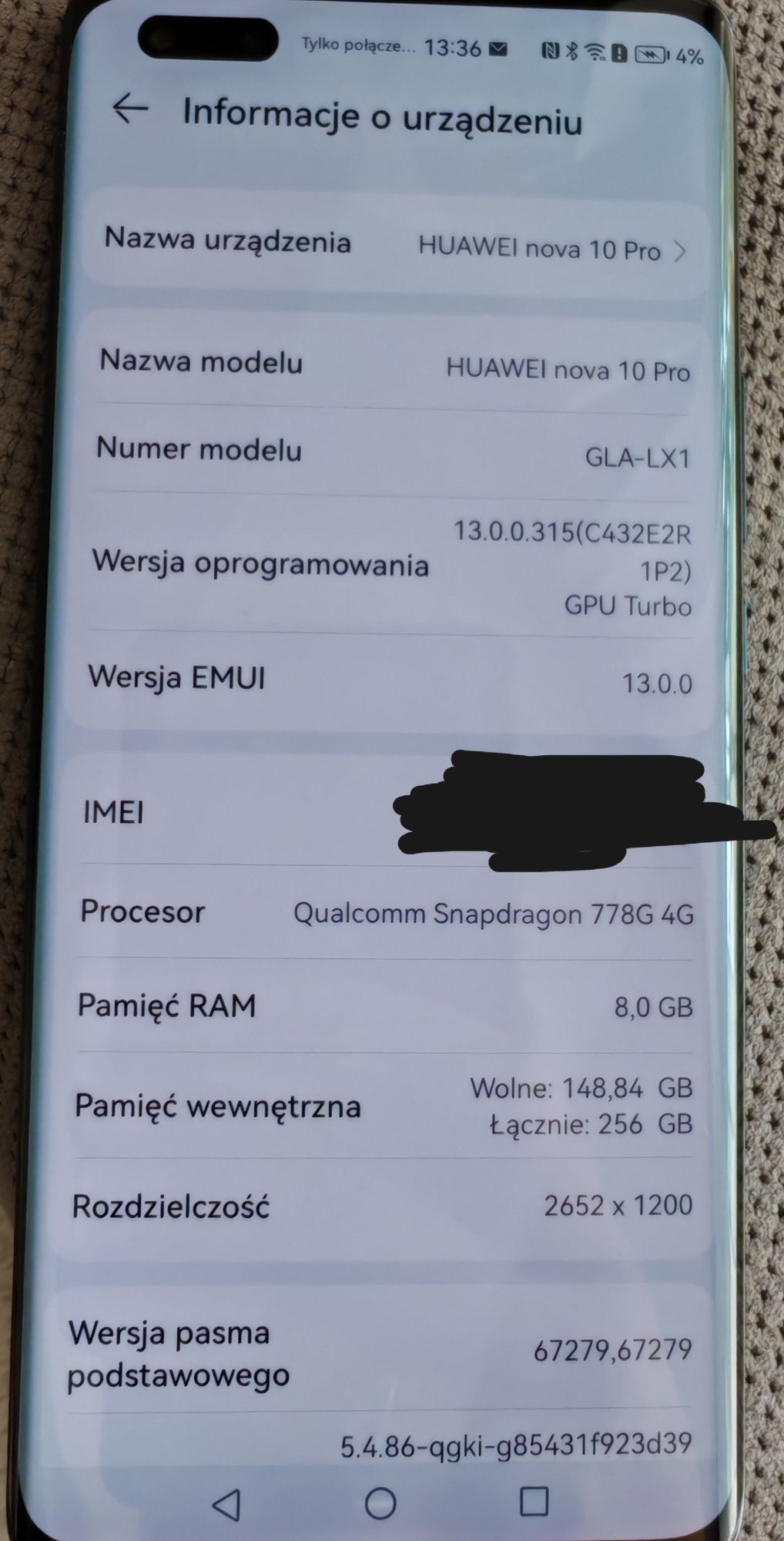 Huawei Nova 10 Pro Gwarancja