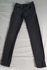 Czarne jeansy skinny roz. 34