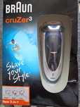Braun CruZer3 Maszynka do włosów/ Golarka 3 w 1