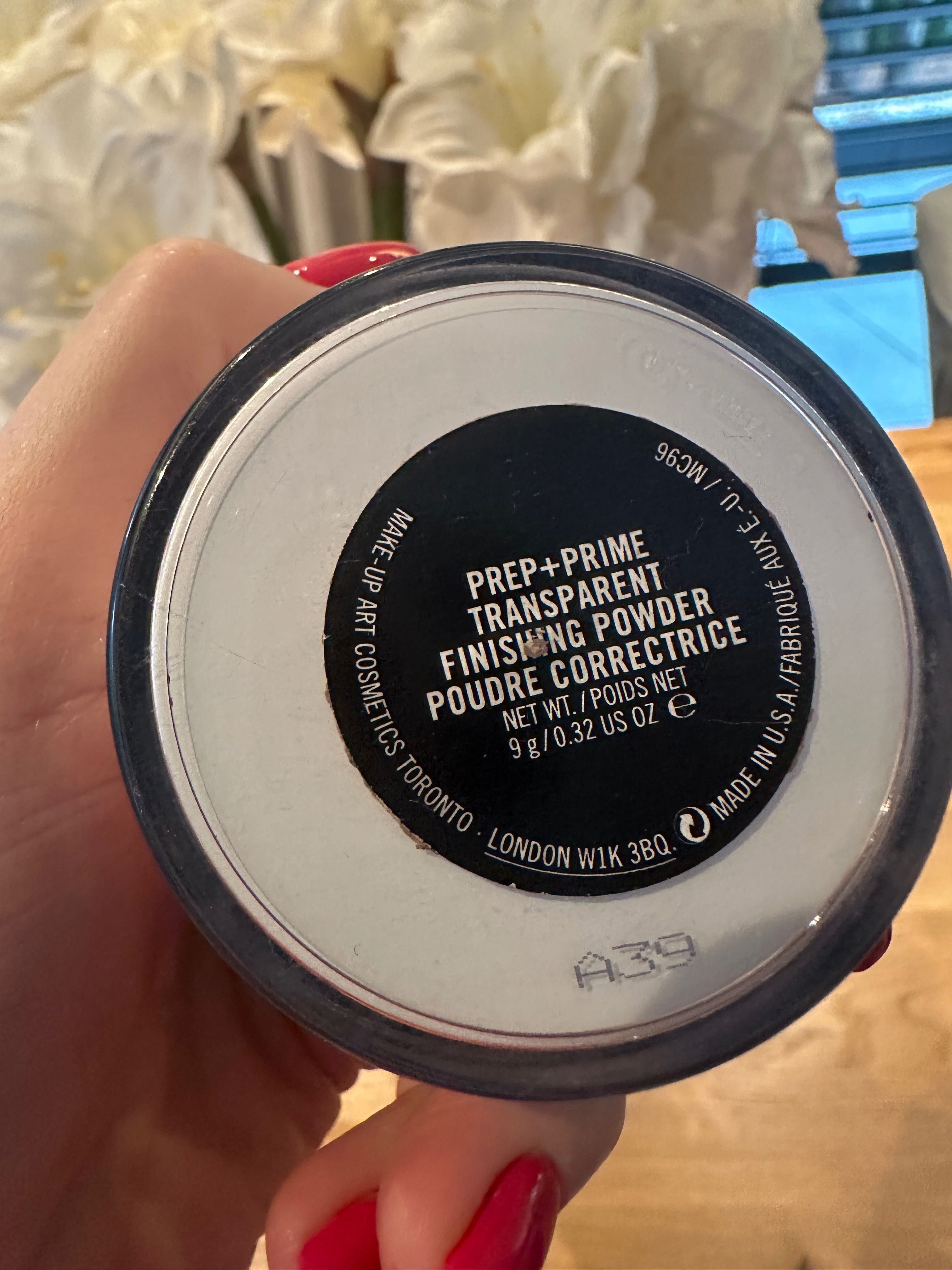 Puder transparentny Mac Prep + Prime Transparent Finishing Powder