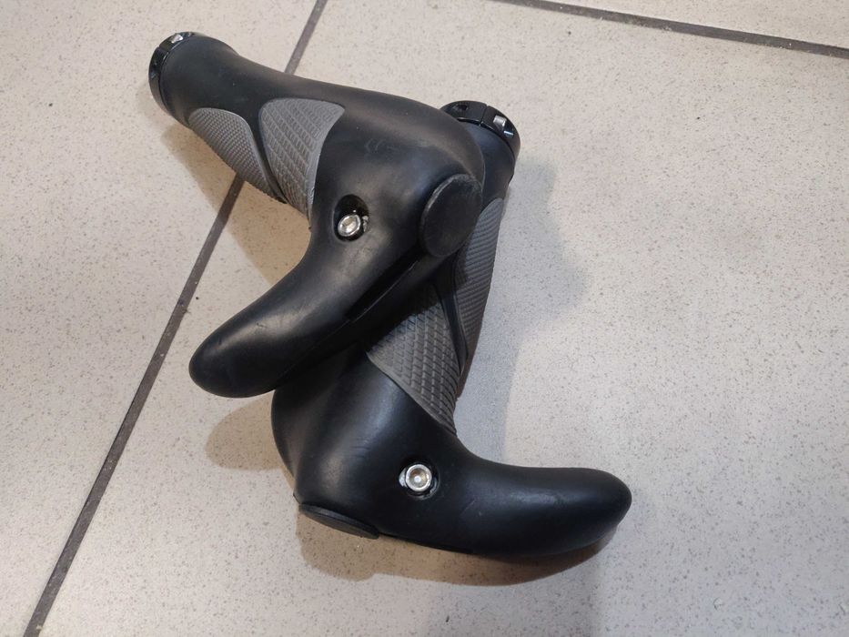 Chwyty rowerowe z rogami ergonomiczne