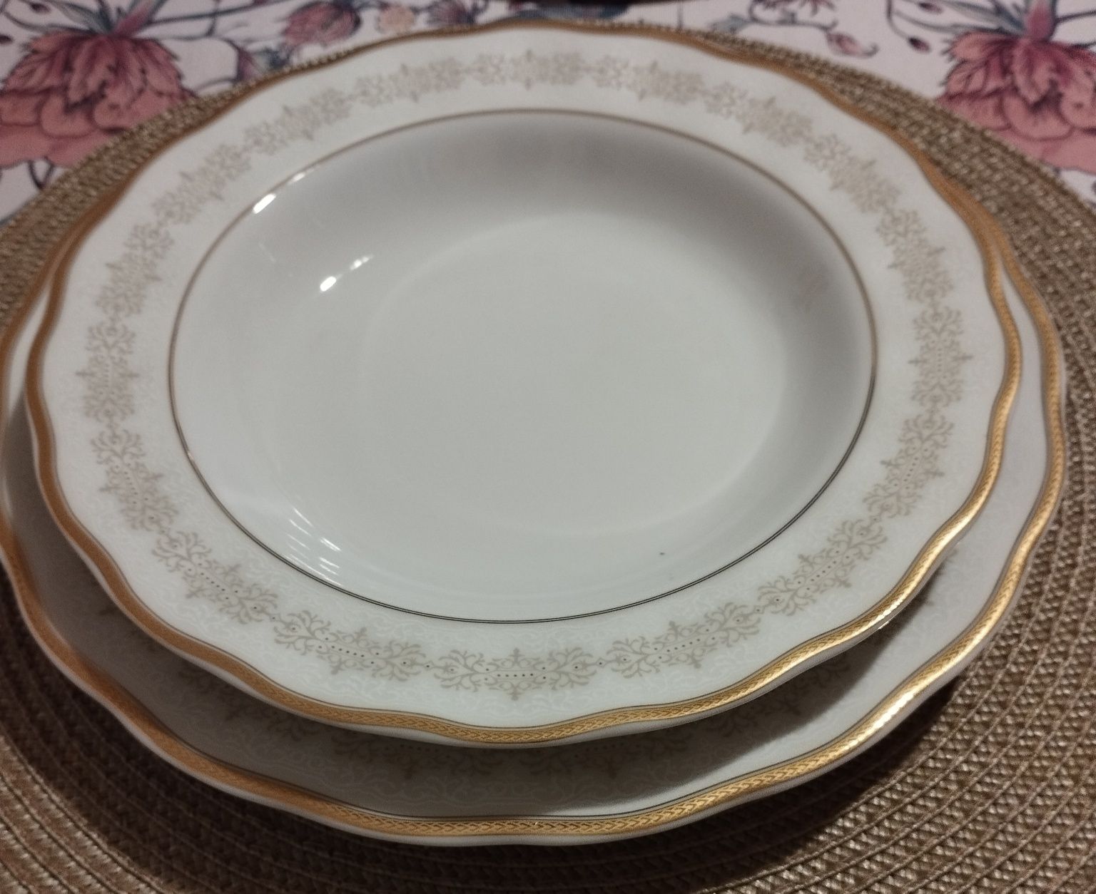 Serwis obiadowy porcelanowy