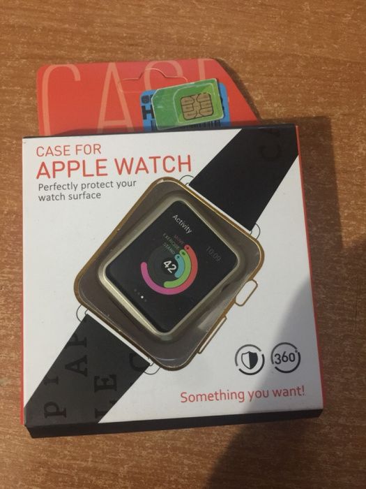 Etui Case obudowa Apple Watch 38mm złoty