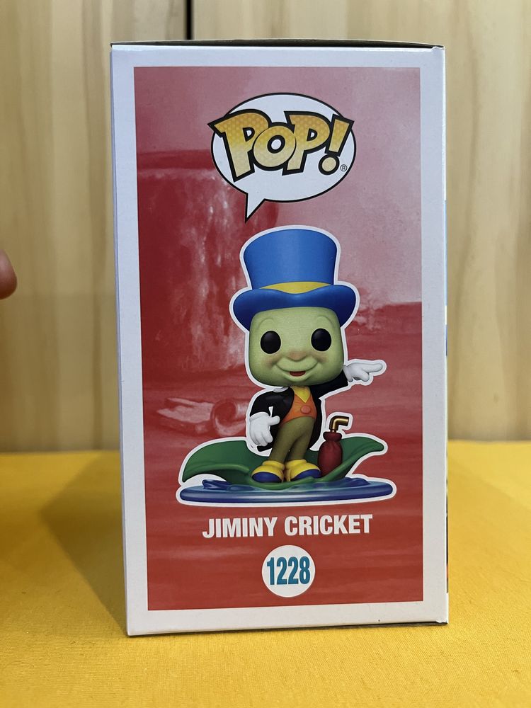 Funko POP, JIMINY CRICKET, se, 1228, Disney Clasics