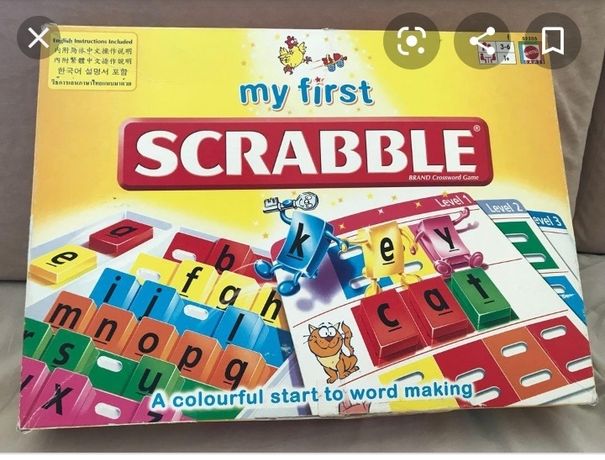 Scrabble junior do nauki języka angielskiego super! J.nowa