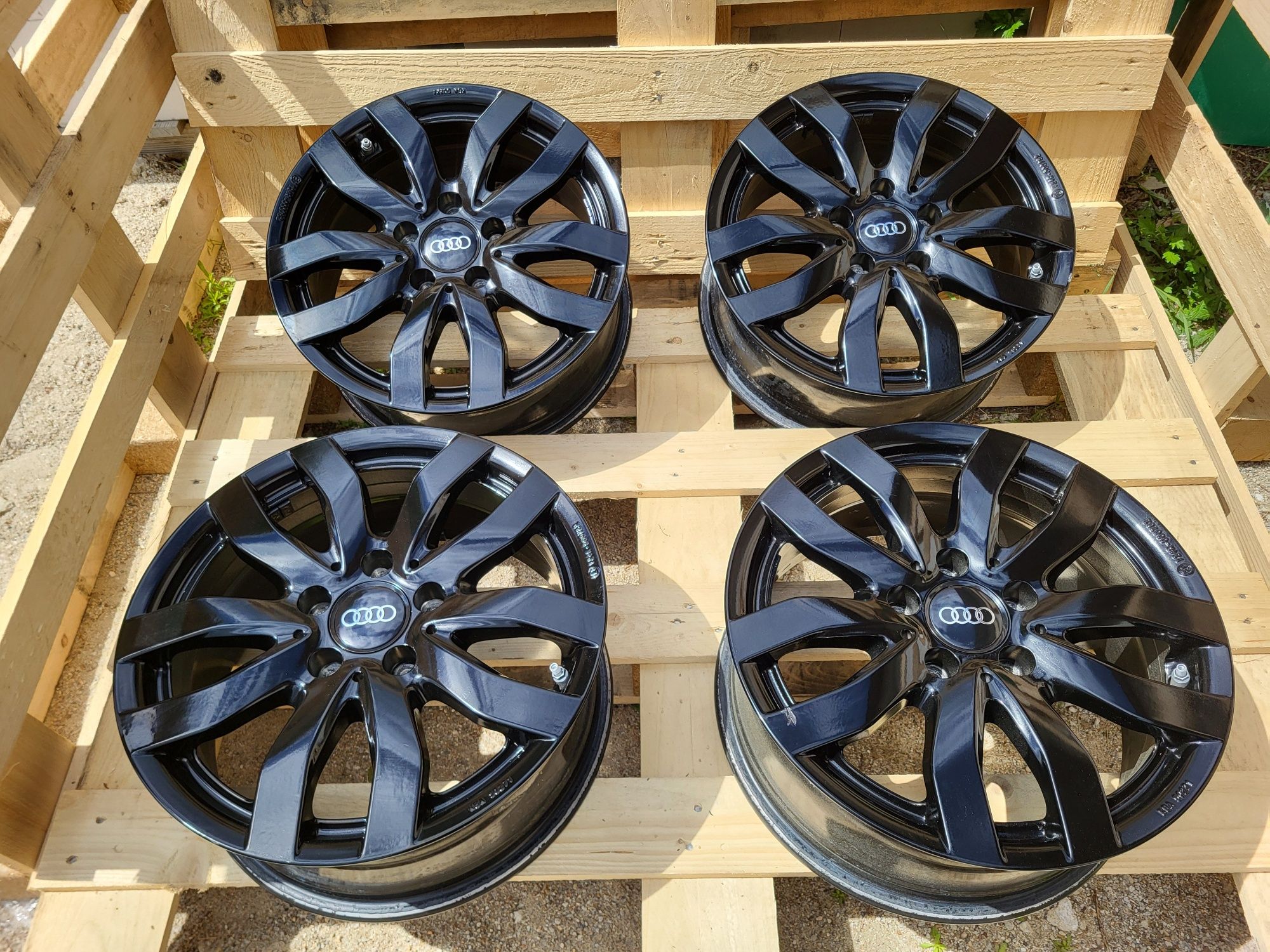 [515] Felgi aluminiowe 16 Cali 5x112 ET48 7Jx16H2 + CZUJNIKI