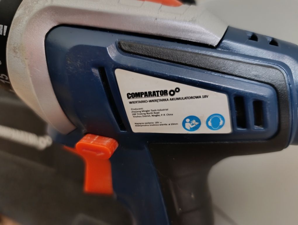 Wiertarko-wkrętarka akumulatorowa Comparator 18V