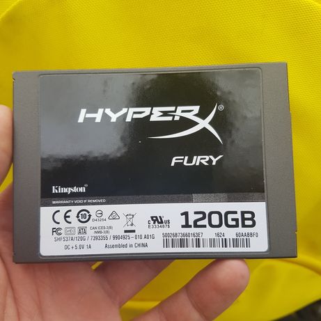 Kingston HyperX Fury 120GB 2.5" SATAIII MLC (SHFS37A/120G)